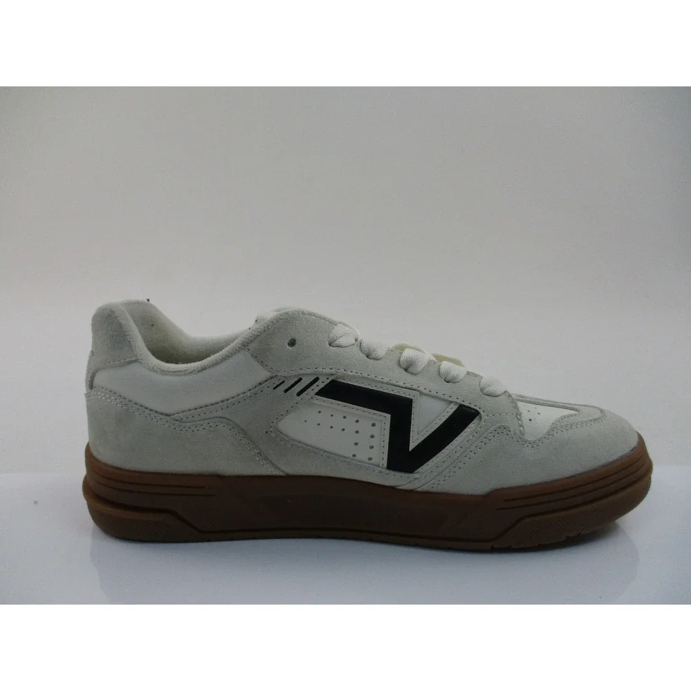 Vans Lowland CC Mens Size 9 Beige Gray Gum Sole Flying V Logo Skate Shoes - Picture 5 of 10